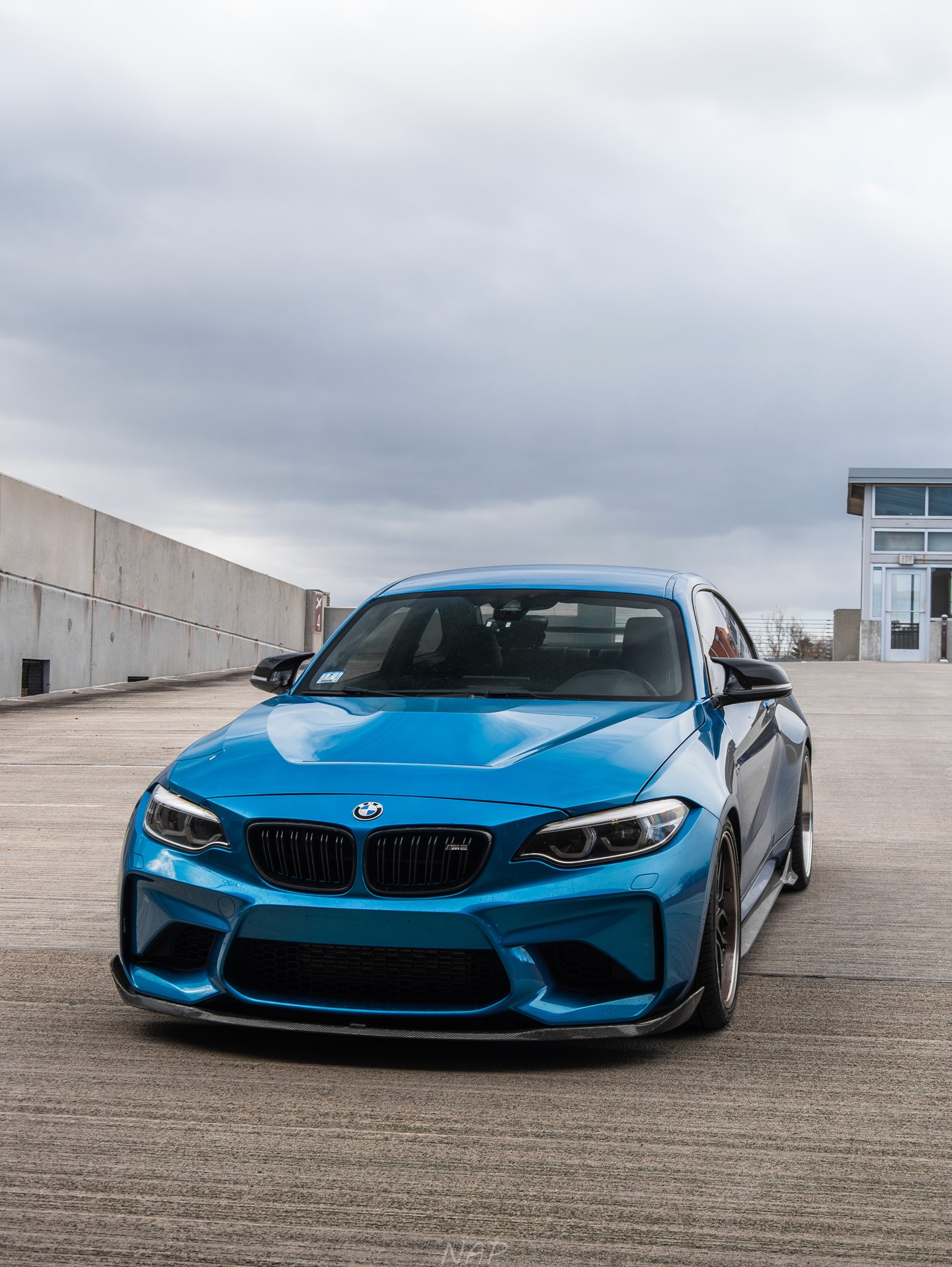 BMW F87 M2 belonging to @papi.f87