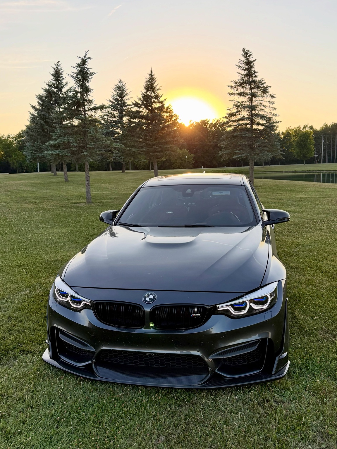 BMW F80 M3 belonging to @edgy_f80