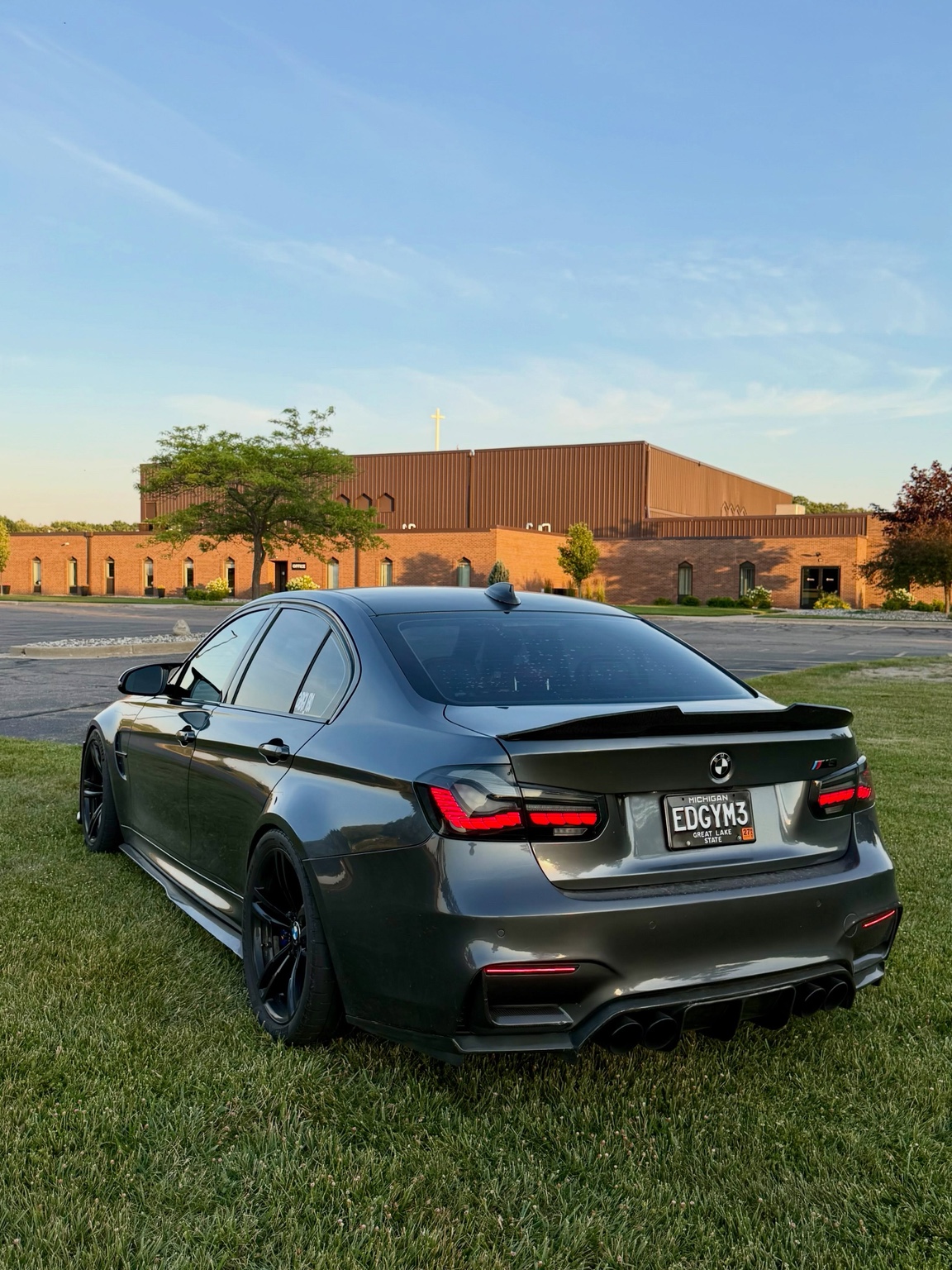 BMW F80 M3 belonging to @edgy_f80